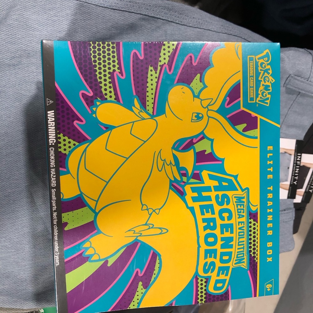 Mega Evolution Ascended Heroes Elite Trainer Box - Yellow/Teal